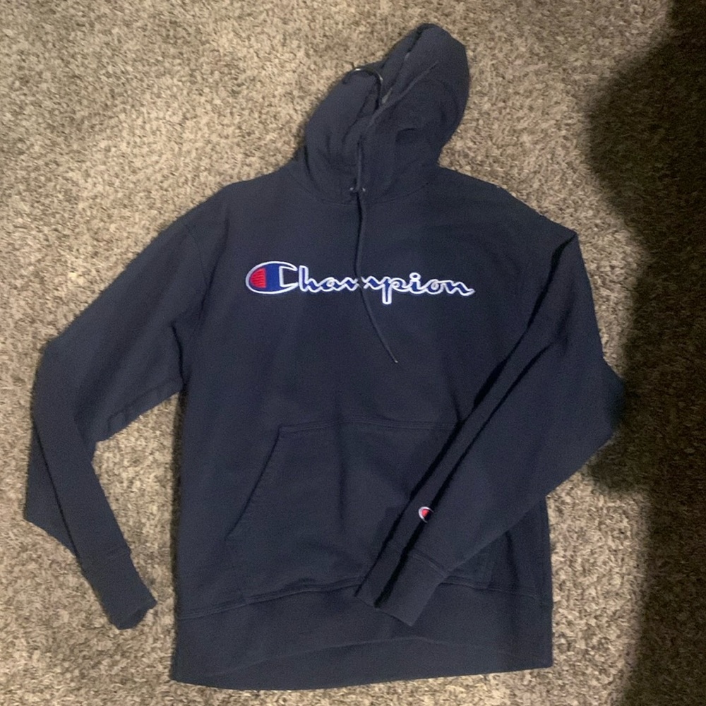 Men’s champion hoodie Navy